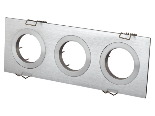 ABVERKAUF: Einbauleuchte – Plate 80 – 3fach – MR16
