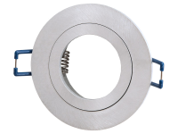 LED Standard Architektur Deckenblende MR16 | Alu | rund | Ausschnitt: DM 65mm | Modul: DM 79mm | IP20 |