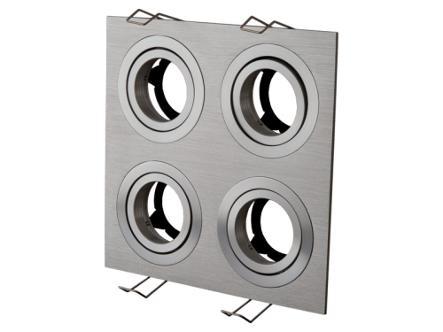 ABVERKAUF: Einbauleuchte – Plate 90 – 4fach – MR16