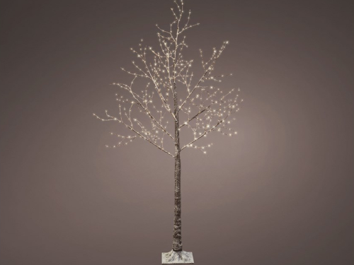 LED Baum "180-Beschneit" | H: 180cm | 600 LEDs | warmweiß | IP44