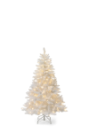 Tannenbaum weiß 150 | Höhe: 150cm | Durchmesser: 120cm | 130 LEDs warmweiß | Netzstecker 5m Zuleitung | Outdoor