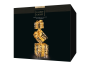 Glamour-Giftbox 3 | gold | HxBxT: 76x25x25cm | warmweiß | 350 LEDs | 4,5V/6W | inkl. Steckernetzteil | IP44 |