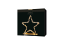 Glamour-Star 40 | gold | HxBxT: 40x40x8cm | warmweiß | 100 LEDs | 4,5V/1,35W | inkl. Steckernetzteil | IP44 |