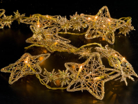 Sternengirlande - beschenkt Sie und Ihre Gäste mit einem goldenen Sternenzauber