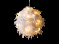 Leuchtkugel - dieses himmlische Lichtobjekt bezaubert durch weichen Lichtschimmer