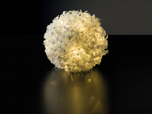 Buchsbaumkugel, weiß, klein - garantiert eine festliche Weihnachtsstimmung für Ihre Gäste