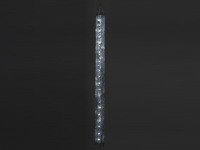 Lichtervorhang, schwarz, schmal - bringt zauberhaften Glanz auf Ihre Verkaufsfläche