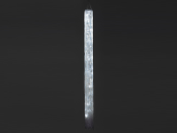 Lichtervorhang, weiß, schmal - bringt zauberhaften Glanz auf Ihre Verkaufsfläche