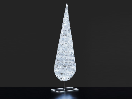 Lichterbaum, weiß, klein - ein prächtiger Blickfang für Ihr Zuhause