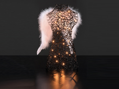 Dekoengel, schwarz - eine anmutige Erscheinung an Ihrer Tafelrunde