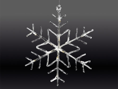 Eiskristall - diese Weihnachtsdeko sorgt für einen besonderen Winterzauber in der guten Stube