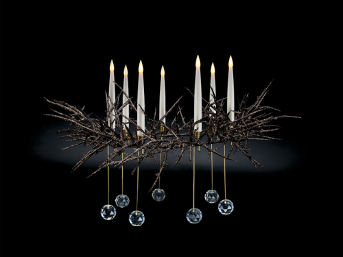 Christbaumkerzen - bringen jeden Weihnachtsbaum zum Strahlen, Höhe:31cm