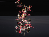 Glöckchen - Lichterkette - bringt festliche Atmosphäre an Ihre Weihnachtstafel