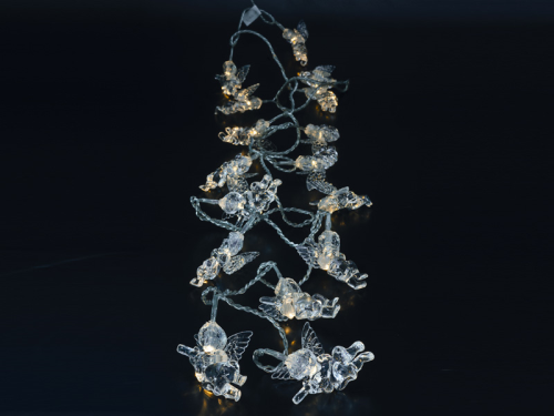 Bezaubernde Engelskette - diese fliegenden Weihnachtsboten erhellen das Herz von großen und kleinen Herrschaften