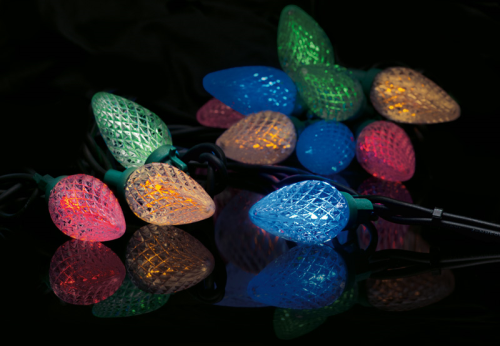 LED Festive Light 35, bunt, L=10.5m, Erweiterbar, outdoor