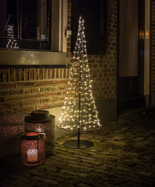 Santa´s Tree XXL Copper, Höhe: 100cm mit 250 LEDs warmweiß