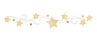 2D-Straßenfigur Sternenflut | LED | Sterne: warmweiß - Welle: eisweiß | BxH: 500x90cm | 230V | 81W | IP44 |