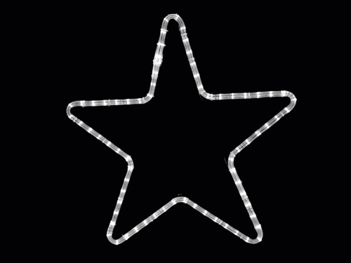 Stern – Lichtschlauch – weiß – groß