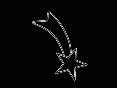 Komet – sorgt für Winterstimmung – eisweiß