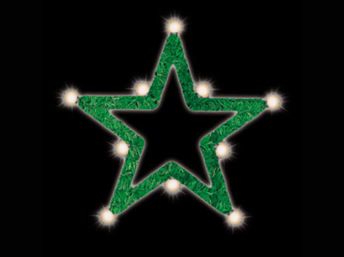 Lampenstern – sorgt für weihnachtliche Stimmung – 110 x 100cm