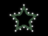 Lampenstern – sorgt für weihnachtliche Stimmung –  95 x 80cm