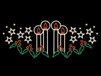 Kerzen – schmücken Straßen und Plätze