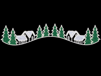 Winterlandschaft – schmückt Straßen und Plätze