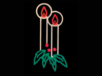 Kerzen – sorgen für weihnachtliche Stimmung