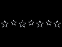 Sternenbanner - 7fach – schmückt Straßen und Plätze - eisweiß