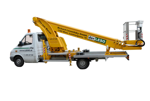 Steiger "Iveco weiss" 23m, inkl. Personal