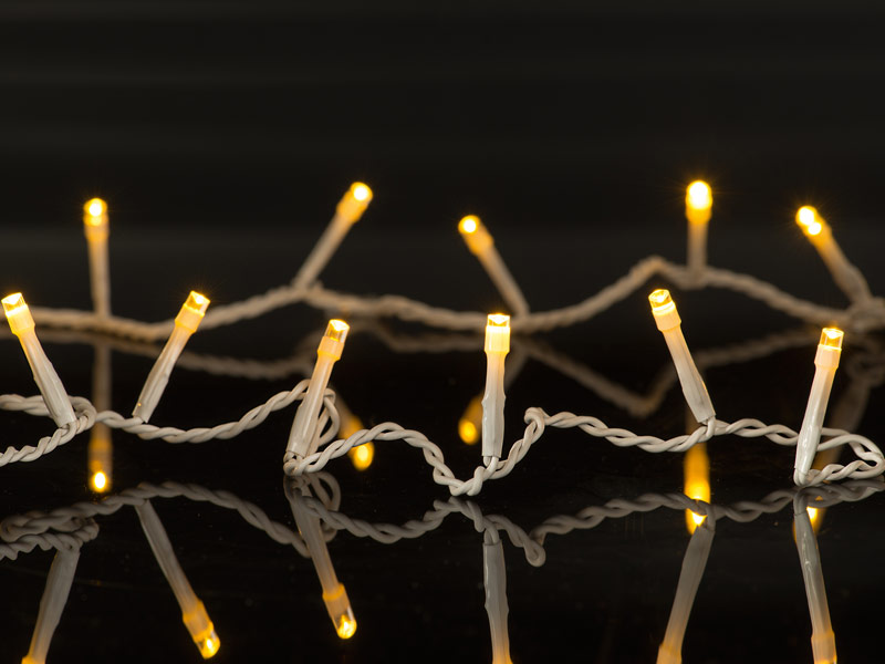 Weihnachtliche Lichterketten