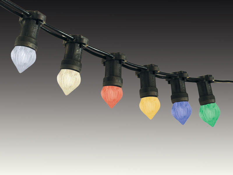 Partylichterketten mit E14-Fassung